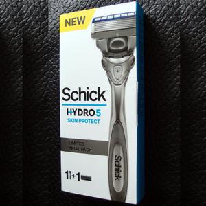 new 쉬크 하이드로 5 스킨프로텍트면도기 / 5중날 윤활밴드