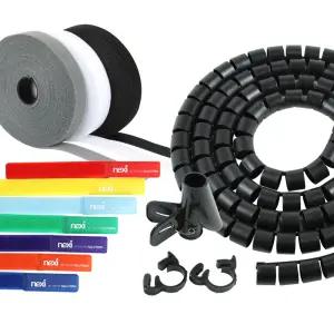 매직 케이블 벨크로 타이 컴퓨터 PC 전선 정리 보호 선정리 전기선 배선 정리기