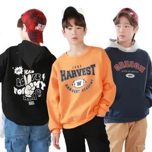 25W 겨울신상 기모안감/맨투맨/후드/터들넥/티셔츠/폴라/초등학생/주니어/한파