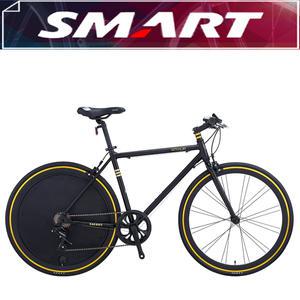 스마트 휠커버 장착 알미늄 하이브리드 자전거 액티브X1