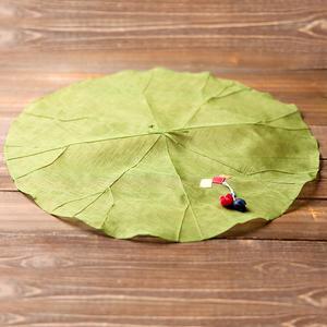 고급 모시 전통 꽃방울 연잎 밥상보