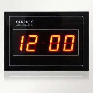 [국산] 디지털 벽시계 (CH-016) 탁상겸용 무소음 전자벽시계 집들이 이사 개업선물 디지털