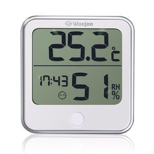 우주헬스케어  디지털 시계 온습도계 HD-1809 화이트