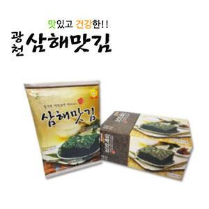 복희몰 광천김 삼해맛김(재래전장김 2박스) 짜지않은김,고소한김,선물용 조미김 맛김