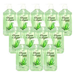 오릭스 클린앤클린 손소독제 575ml x 12개 대용량 손소독 젤 겔 청결제 세정제