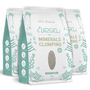 고양이모래 벤토나이트 내가 미네럴 클럼핑 캣리터 베이비파우더 6kg x3개