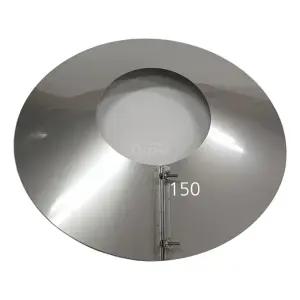 입체형 가림막(150mm) /두께0.5mm 스텐연통 화목난로 벽난로 연도 파이