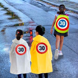 어린이 안전 가방 커버  우비 교통안전 스쿨존 가방덮개 방수커버 아동 레인코트