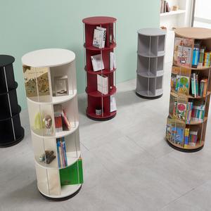 비앙스 VONI 원형 4단 회전책장