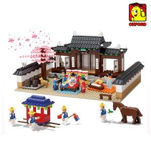 [옥스포드]KH3366 신 한국 전통혼례 / 장난감 전통문화 블록 블럭