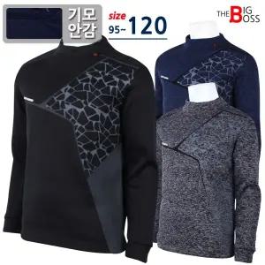 [더빅보스]WD 나염 반목 기모티 겨울 남자 등산티 초특가 할인