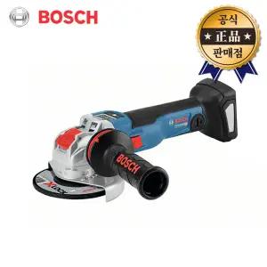 BOSCH 충전그라인더 GWX18V-10SC 125mm 본체 원터치 X-LOCK 속도조절 베어툴 연마공구 절삭공구 18V