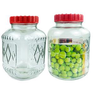 대신 유리병 사각 원형 담금주병 10L