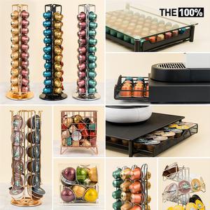 커피 캡슐 보관함 네스프레소 호환가능 돌체구스토 버츄오 일리 커피 거치대 홀더 디스펜서