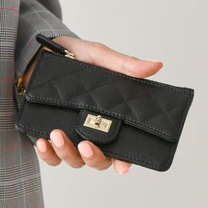 옴니아 소가죽 여성지갑 보이 카드지갑 여자반지갑