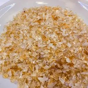 천연 원석 11월 탄생석 정화용 시트린 수정자갈 100g