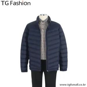 TG패션 네이비 경량 구스 다운 반목 패딩 T204JPJD524