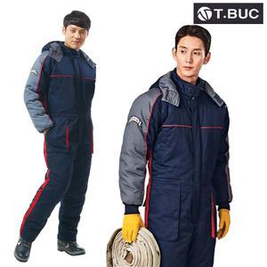 가을 겨울 정비복 T-762 네이비 M~4XL 스즈끼 복 일체형 작업복 정비 정전기방지 패딩 빅사이즈 티뷰크