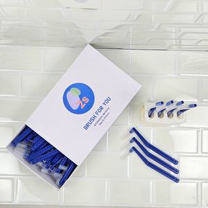 브러쉬포유 치간칫솔 L형 2s(0.9)50p+생분해휴대용10p+케이스