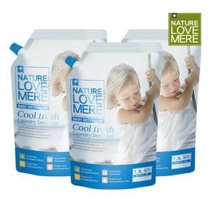 [GIFT] 네이쳐러브메레 아기세탁세제 쿨프레쉬 리필형 1300ml 3팩