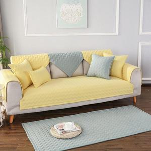 [러빙랩] 아이리스 순면 쇼파패드 3인용 소파 70x180cm