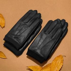 [제이큐]KING 핀턱 시보리 양가죽 장갑 가죽 남성