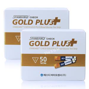 에스디 스탠다드 체크 골드 플러스 혈당시험지 100매(27년 05월)