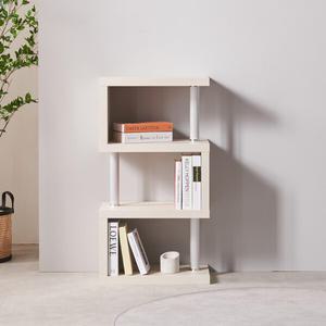 아이앤 레나550멀티소형3단ㄹ책장BR