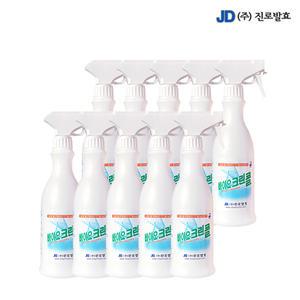 진로발효 바이오크린콜 450ml 10개 뿌리는소독제 스프레이 살균