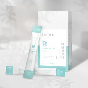 웨트러스트 꽃샘 일회용 여성청결제 세정제 클렌징젤 20P 1개