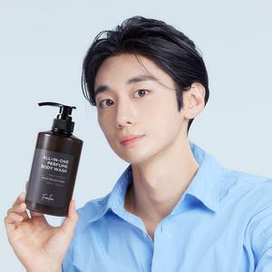 [땀냄새/트러블/체취케어] 포엘리에 옴므 올인원 퍼퓸 바디워시 500ml