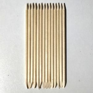 레진 공예 아트 재료 네일 오렌지 우드 나무 스틱 고치 50p