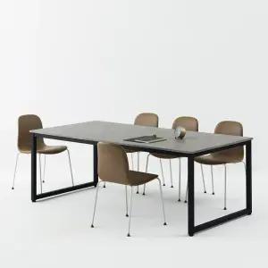 장인가구 트리어 초대형 오피스 철제테이블 2100X1000