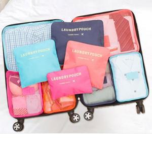 [ETN] 여행용 파우치 6종 생활 방수 여행 가방 캐리어 정리