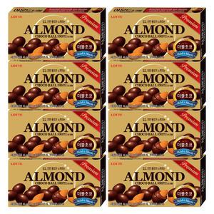 롯데웰푸드 아몬드초코, 46g, 2layer, 8개