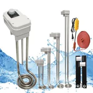 A-1 전기온수히터 300mm 돼지꼬리 히터 봉 국산 순간 전기온수기 물데우는기계