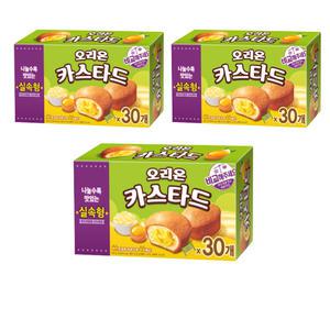 오리온 카스타드 690g 30개입 3통