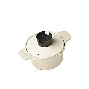 글라스락 셰프토프 캥거루 풀인덕션 냄비, 아이보리, 16cm, 1개