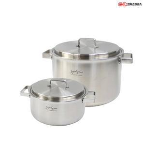 [한일스텐레스] 제피로스 인덕션냄비 통5중 304스텐 냄비세트 2종H 양수20+곰솥30