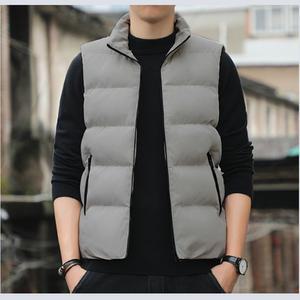 남학생패딩 온열 직장인 사무실 두꺼운 하이넥 조끼