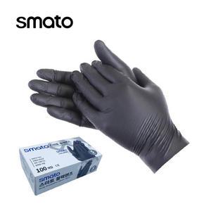 스마토 블랙핸즈 니트릴 장갑 블랙 5.5g 100개입
