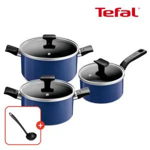 테팔 인덕션 세이버리 냄비 3종(편수16+양수20+24)(+테팔 국자 증정)