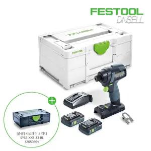 페스툴 충전 임팩트 드릴 드라이버 TID 18 HPC 4.0 I-Plus (576487) +시스테이너XXS(205399)