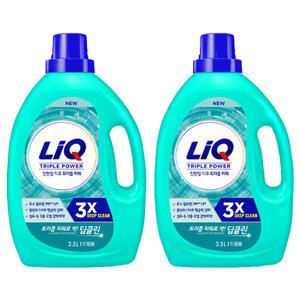 리큐 진한겔 딥클린 용기 드럼, 3.5L, 2개