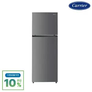 [으뜸효율] 캐리어 1등급 330L 2도어 일반냉장고 CRFTN330SDV 메탈실버