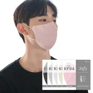 세이피 데일리핏 새부리형 KF94 대형 50매 컬러 황사 마스크