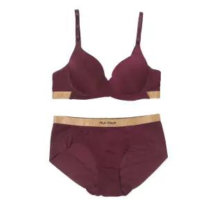 [롯데백화점]휠라언더웨어 에센셜 프리미엄 여성브라헴팬티세트 BADRF6684FDPM