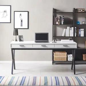 보루네오 엘리브 스마트 1600 서랍 컴퓨터 철제 책상 테이블 sg080