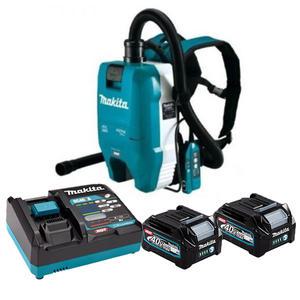 마끼다 VC009GM201 40Vmax 4.0Ah 충전배낭형집진기 청소기 2L 클리닝세트별매 AWS유닛별매