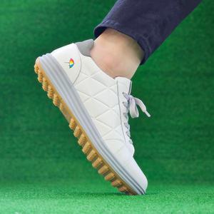 아놀드파마 국산 발편한 쿠션 소가죽 남녀 가벼운 골프화